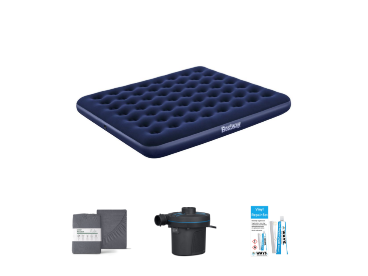 Bestway Classic 203 x 183 cm Luftmatratzen-Set - 
4-teilig