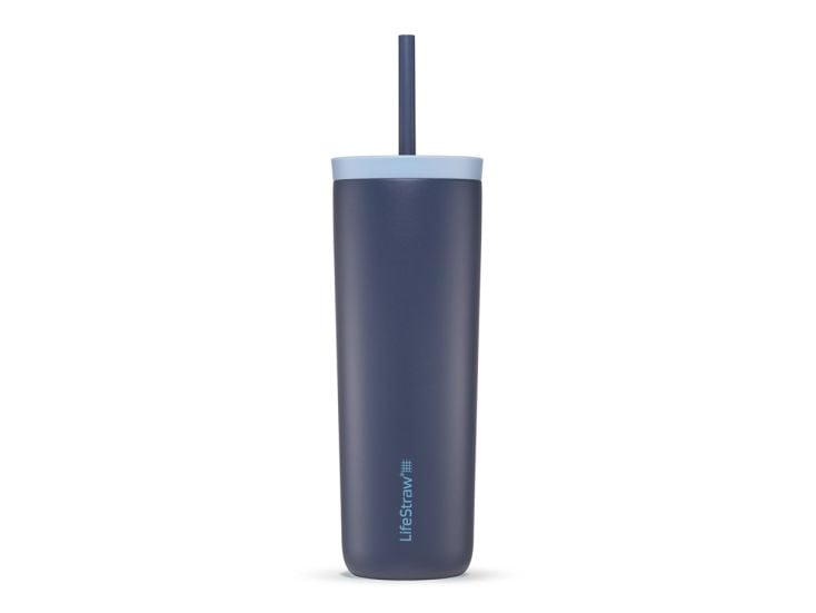 LifeStraw Go Tumbler 500 ml Wasserfilterflaschen - Dark Blue