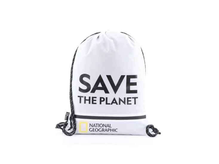 NatGeo Save The Planet Leichter Rucksack - White