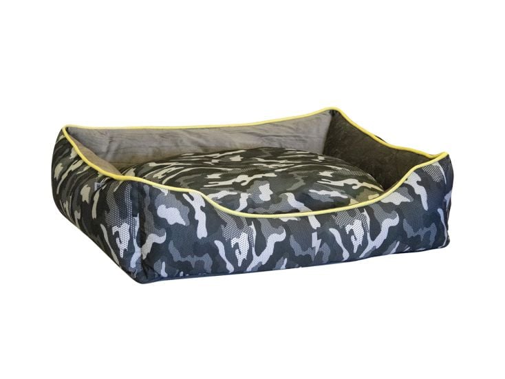 Puffy and Friends Camouflage Rechteckiger Hundekorb - S