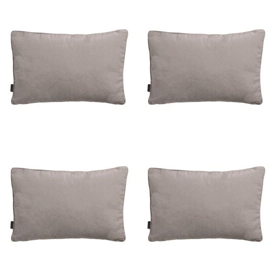 Madison Panama Jute-Dekokissen – 4er-Set