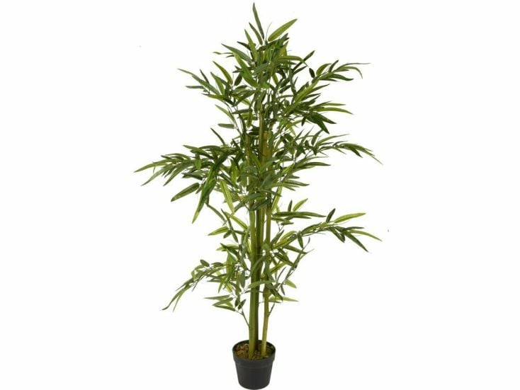Bambus im Topf 130 cm Kunstpflanze