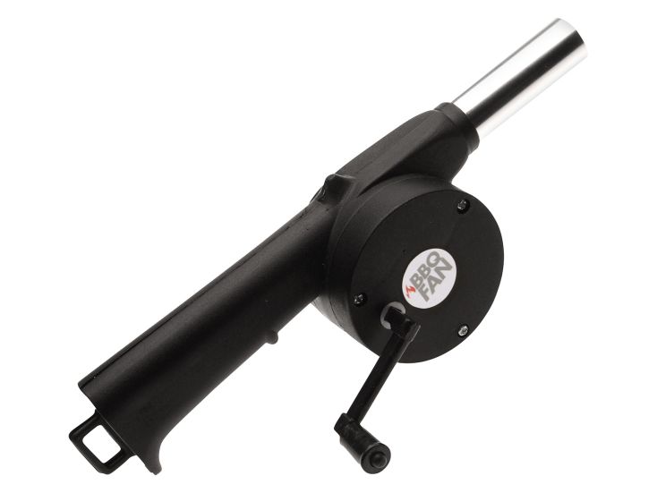 Schwarzer Grill Ventilator