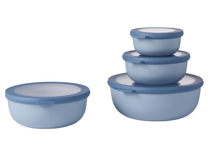 Mepal Cirqula 4er-Set runder Frischhaltedosen