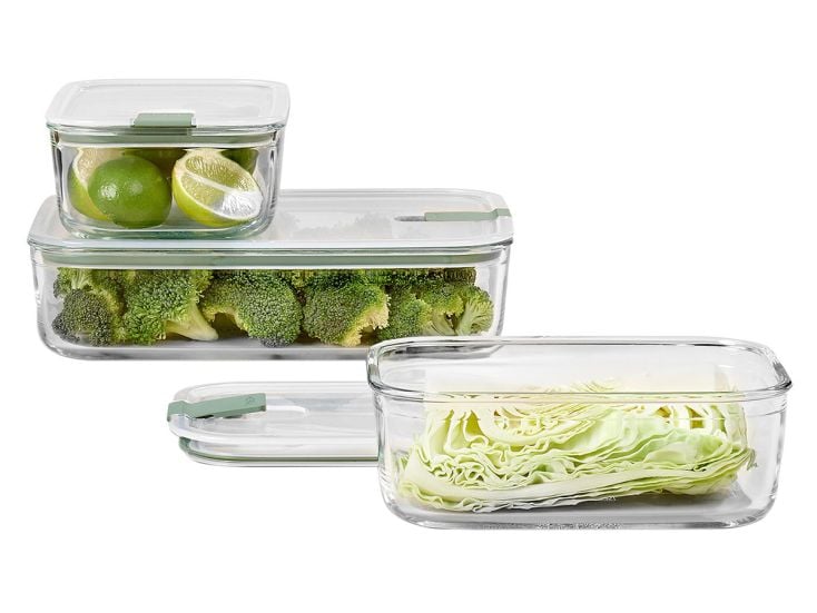 Mepal EasyClip Glas 3-teiliges Set XL Aufbewahrungsboxen