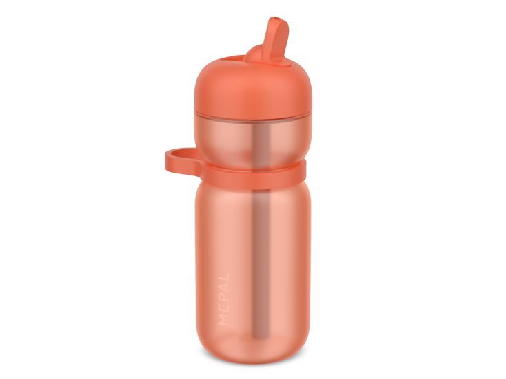 Mepal Sport 600 ml Flip Trinkflasche - Peach orange