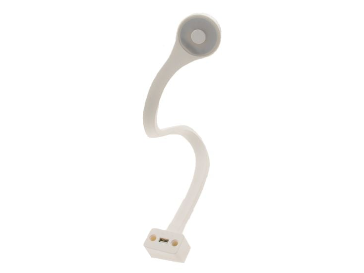 Cordoba LED-Leselampe flexibel - White