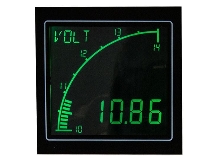 BBA digitales 12 Volt Meßgerät