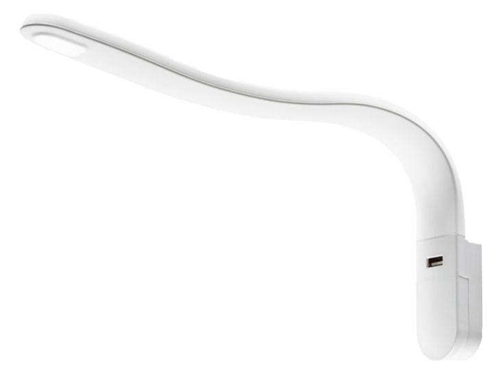 Léon LED-Leselampe flexibel - White
