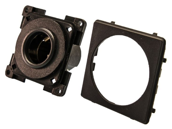 BBA 12 Volt Steckdose - Anthracite