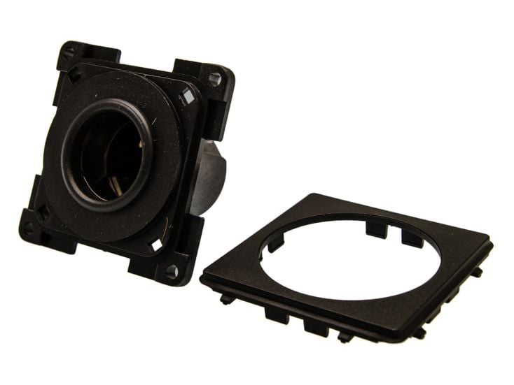BBA 12 Volt Steckdose - Black