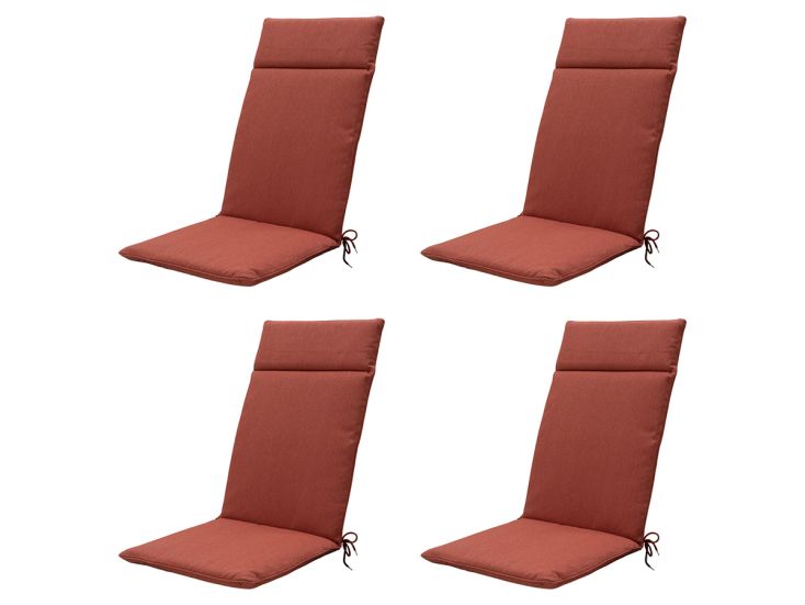 Madison Terra Canvas Eco+ Gartenstuhlkissen - 4er-Set