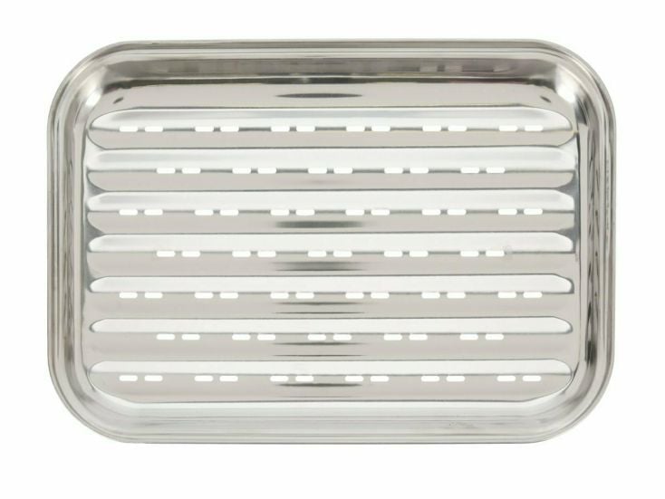 BBQ RVS 34,5 x 24,2 cm Grillplatte