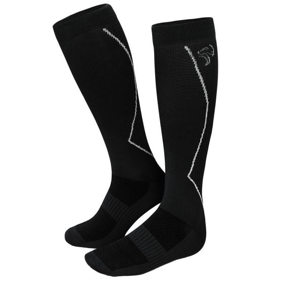 Black Snake Compression Fit Sport Black Laufsocken