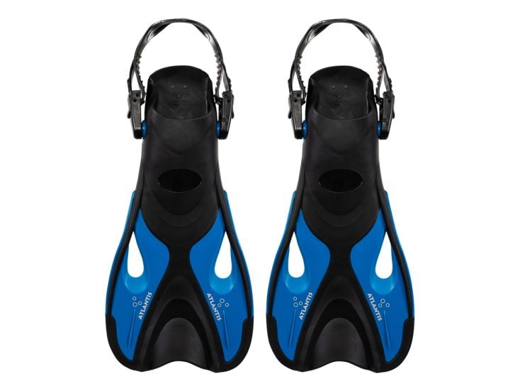 Atlantis Dolphin 42-45 Flossen - Black/Lightblue