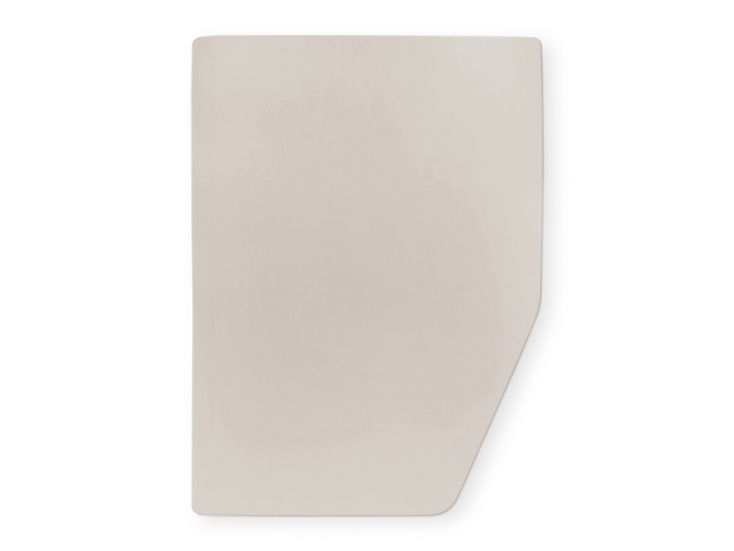 Walra Jersey französisches Bett rechts Spannbettlaken - Sand