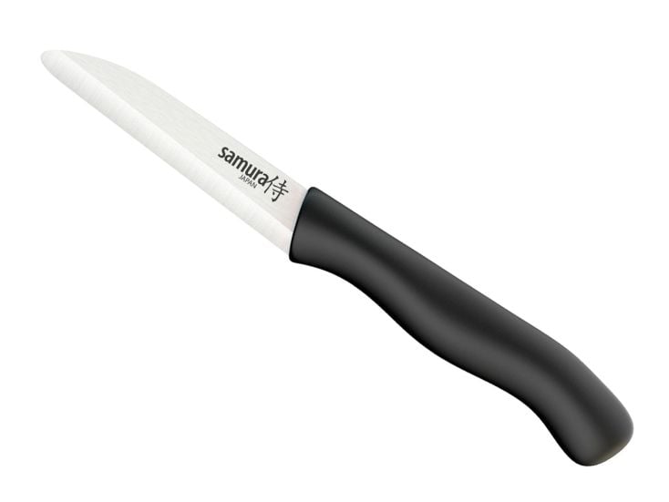 Samura Schälmesser aus Keramik - Schwarz