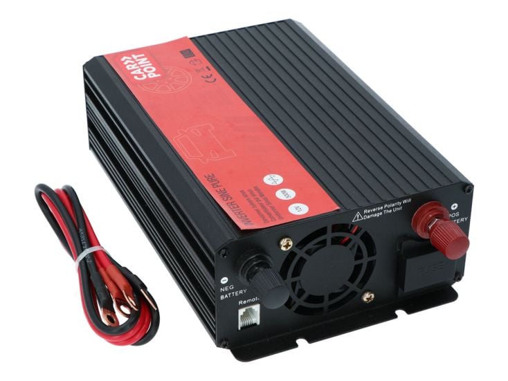 Carpoint 12V>230V Französisch Reiner Sinus Inverter - 500 Watt