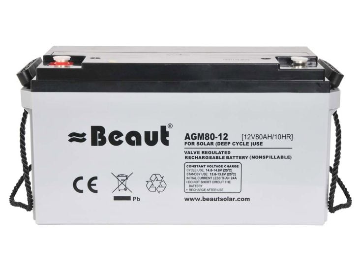 Beaut 80 Ah AGM Batterie