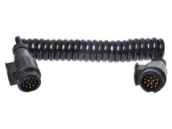 ProPlus 13-polig Spiralkabel - 3,5 Meter