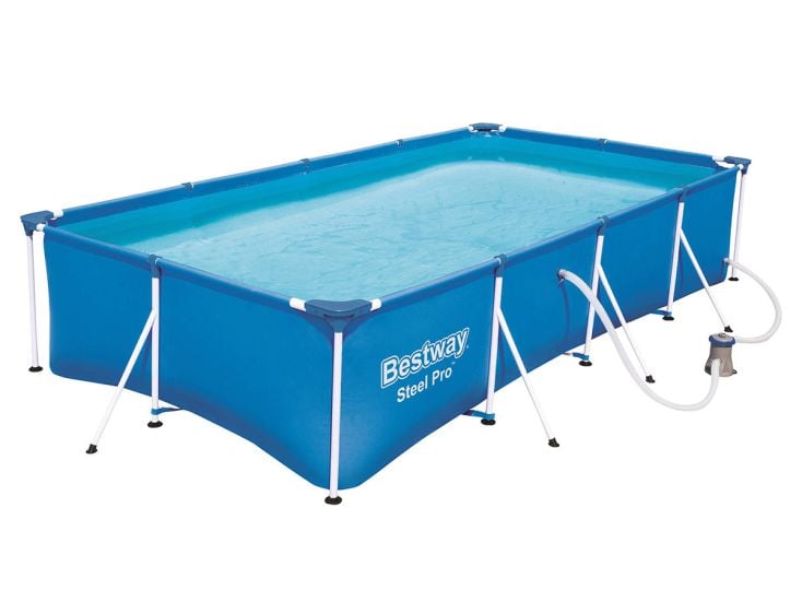 Bestway Steel Pro 400 x 211 x 81 cm Pool mit Filterpumpe