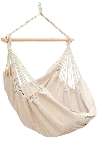 AMANKA 185 x 130 XXL Hängestuhl - Ivory