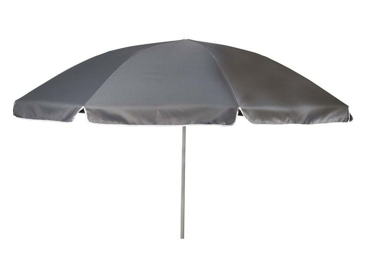 Bo-Camp Ø 200 cm Sonnenschirm mit schwenkbarem Arm - Grey