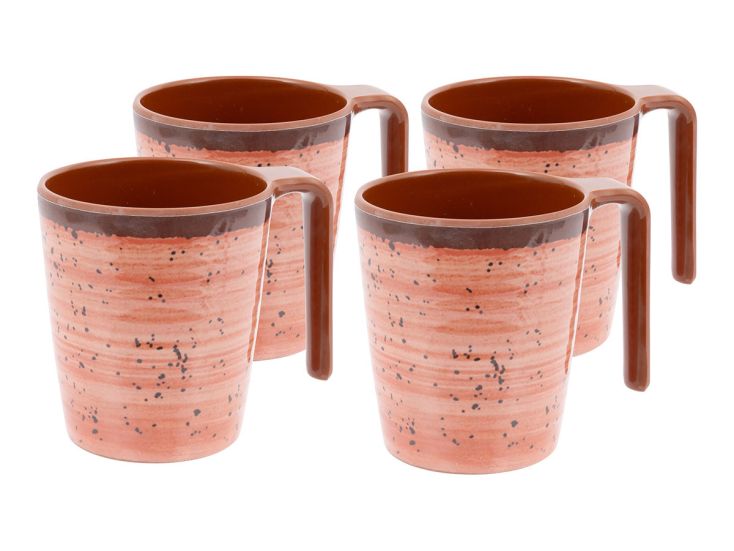 Bo-Camp Halo Clay Kaffeetasse - 4er-Set