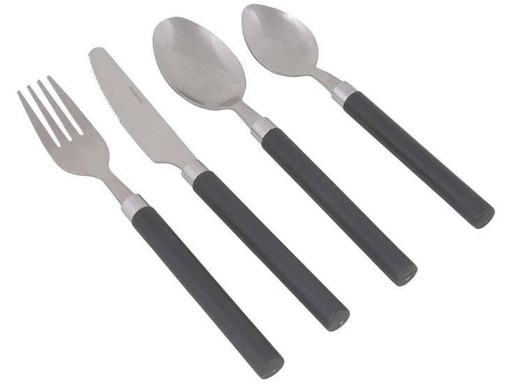 Bo-Camp RVS Besteckset - 16-teiliges