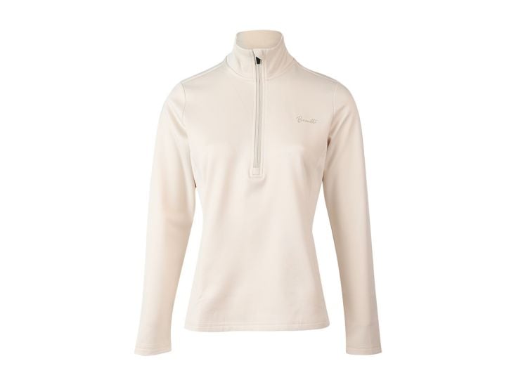 Brunotti Heronne Half Zip Damen Fleece - White Foam