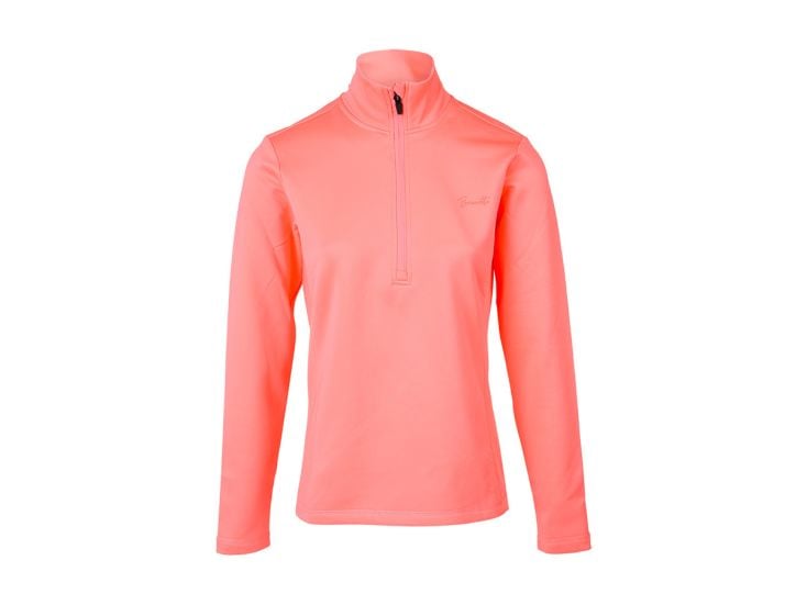 Brunotti Heronne Half Zip Damen Fleece - Coral