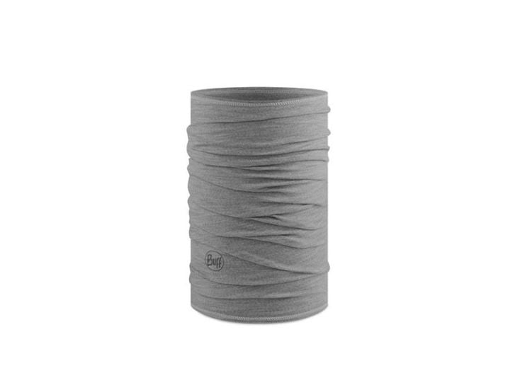 Buff Merino Lightweight Halswärmer - Solid Light Grey