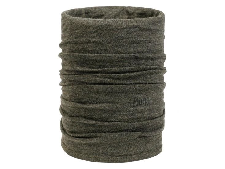 Buff Merino Wool Solid Bark Schal