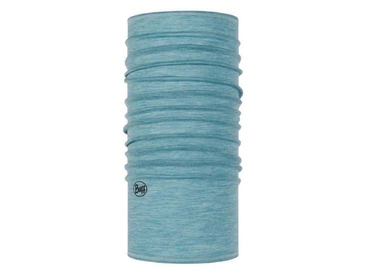 Buff Merino Wool Solid Pool Schal