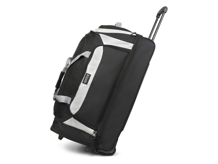 TravelZ 96 Liter Reisetasche mit Rädern - Black