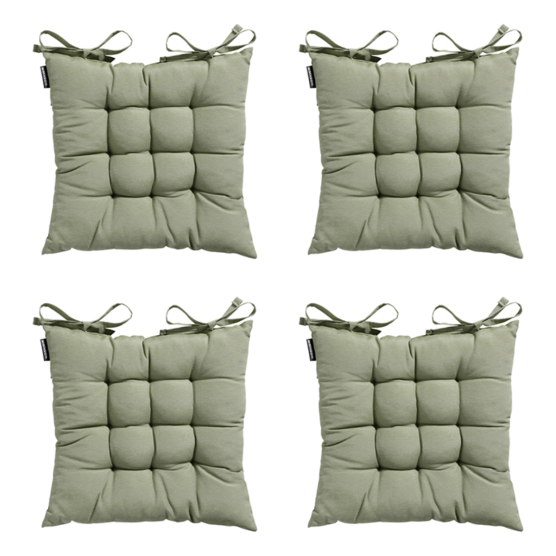 Madison Panama Salbei Sitzkissen - 4er-Set