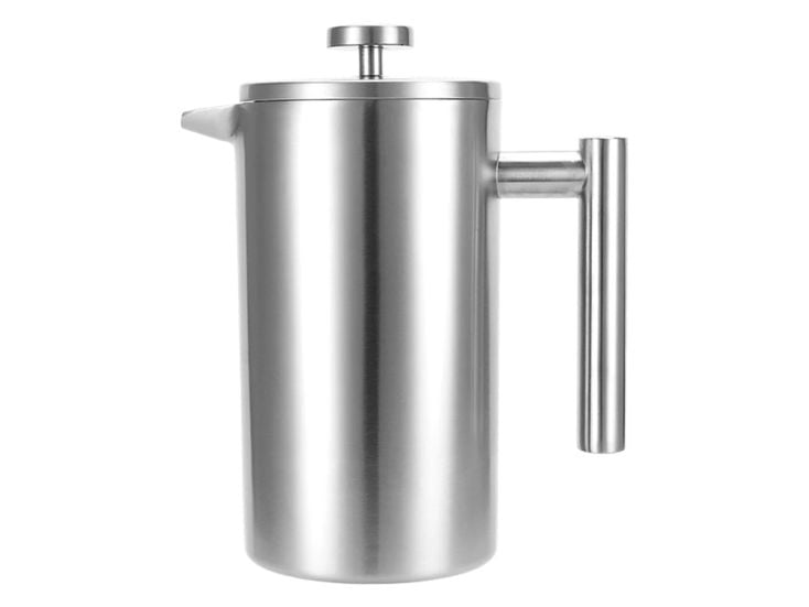 Norskskin French Press Edelstahl Kaffeemaschine - 1 Liter
