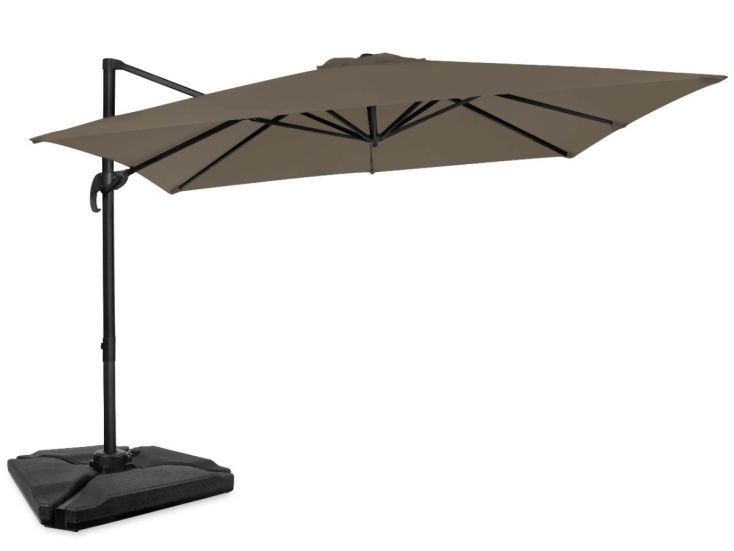 Vonroc Pisogne 300 Sonnenschirm mit 4 füllbare Fliesen