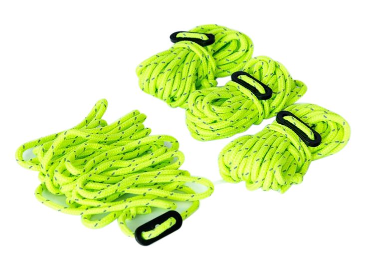 EveBase Abspannleinen mit Spannern - 4er-Pack