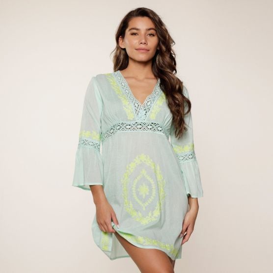 LingaDore 7731 Aqua/Limette Tunic
