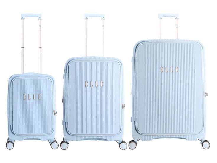 ELLE Da'Vine 53.5/66/76.5 cm Reisekoffer set - Light Blue