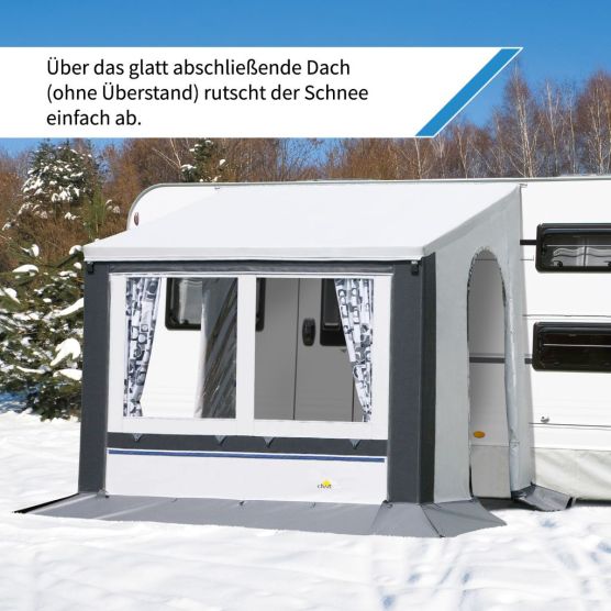 DWT Cortina III 200x150 cm Wohnwagenteilzelt - Grey