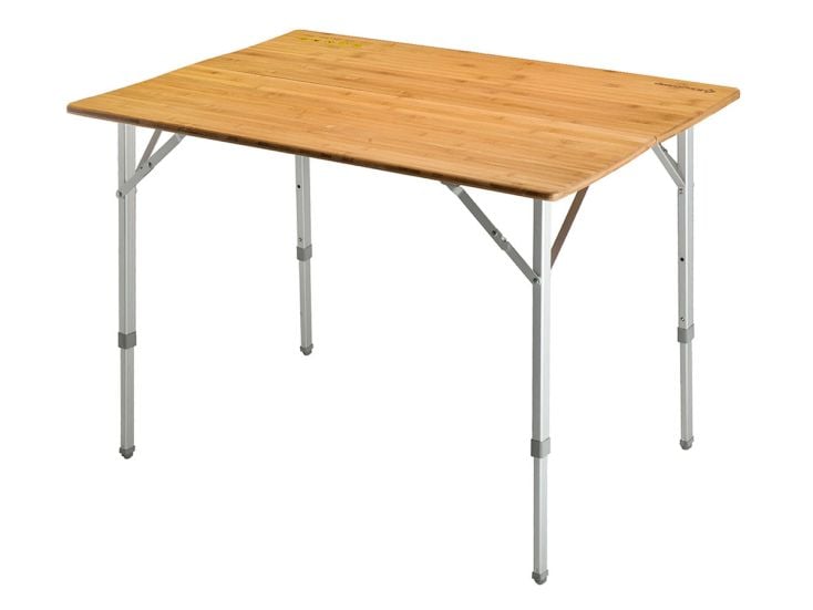 KingCamp 100 x 72 cm Bamboo Tisch
