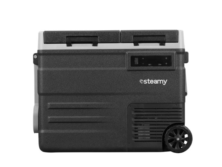 Steamy-E Dual Zone 55 Elektrische Kühlbox mit Rollen