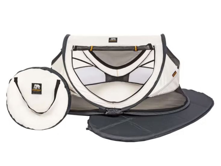 Deryan Kleinkind Luxe Campingbett - Creme