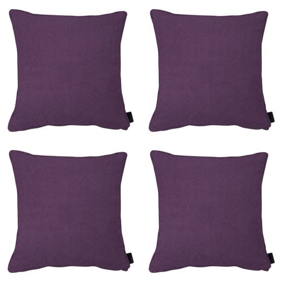 Lila Dekokissen Madison Panama - 4er-Set