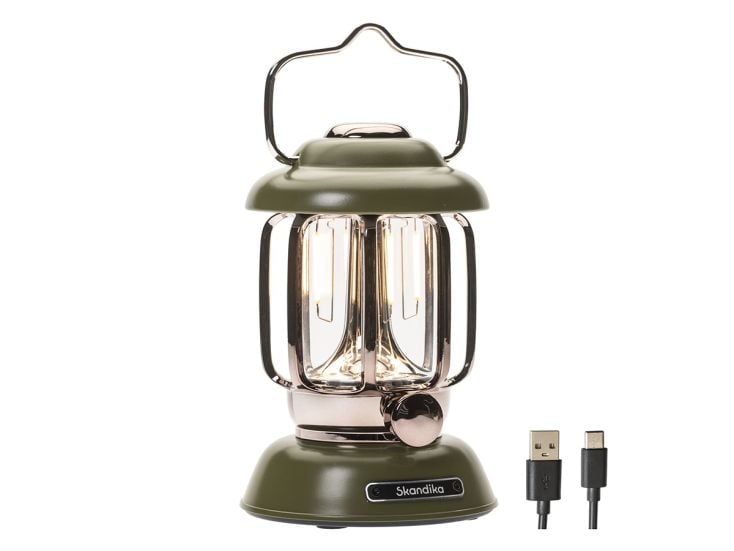 Skandika Forsol LED-Campinglampe - Green