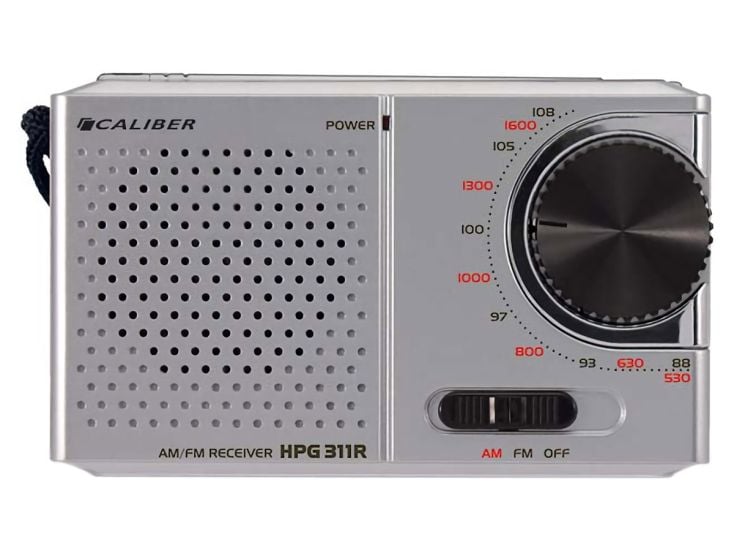 Caliber HPG311R Portable FM Radio