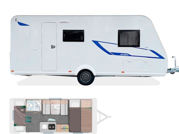 Caravelair Alba 487 2026 Wohnwagen