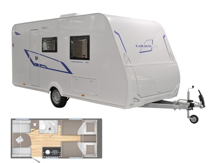Caravelair 450 Alba Jubileum 2025 Wohnwagen
